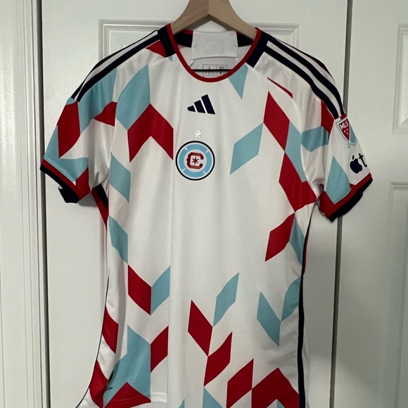 adidas Other - 2023-2024 Chicago Fire away jersey, brand new, never worn, men’s large, slim fit